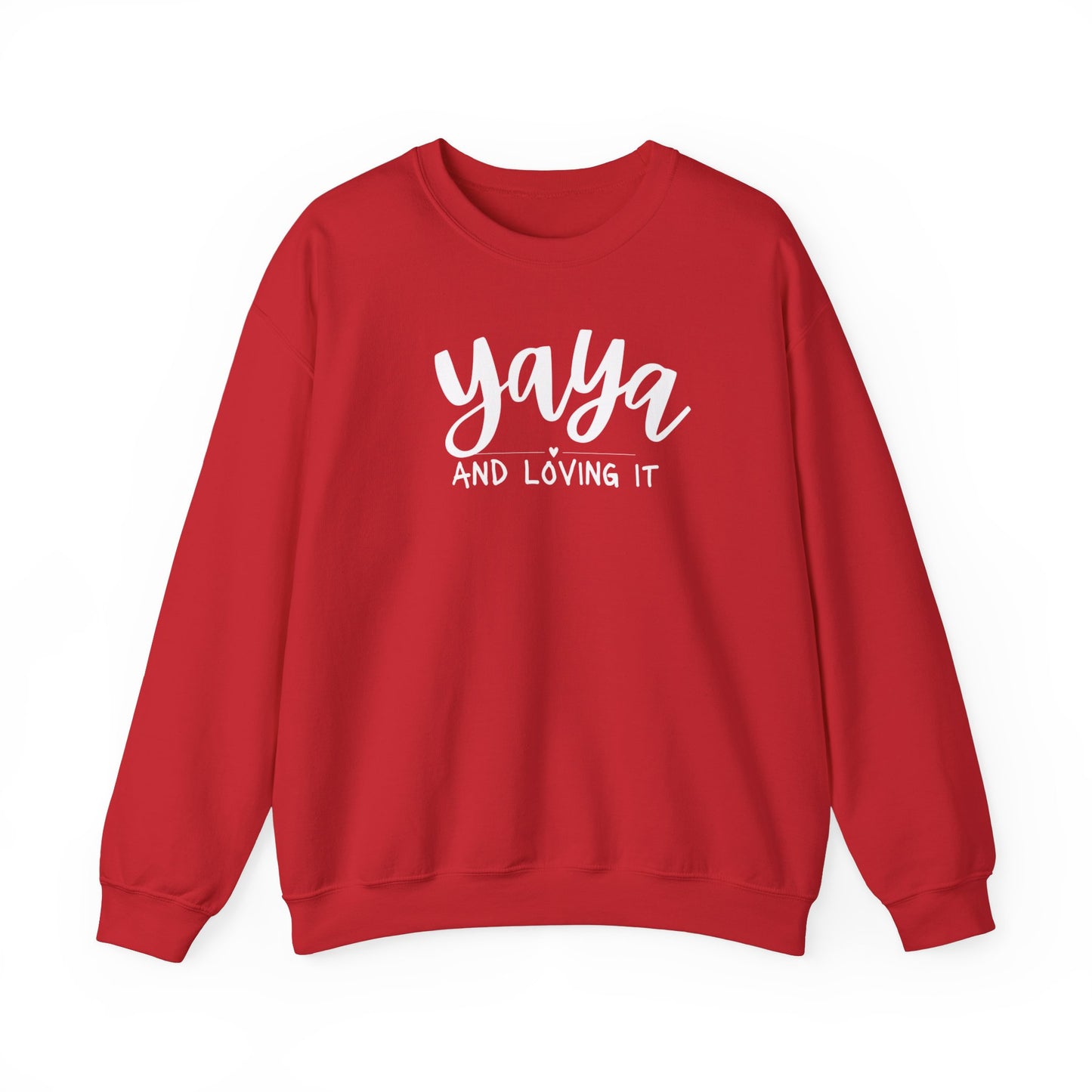 Yaya and Loving it Unisex Heavy Blend™ Crewneck Sweatshirt