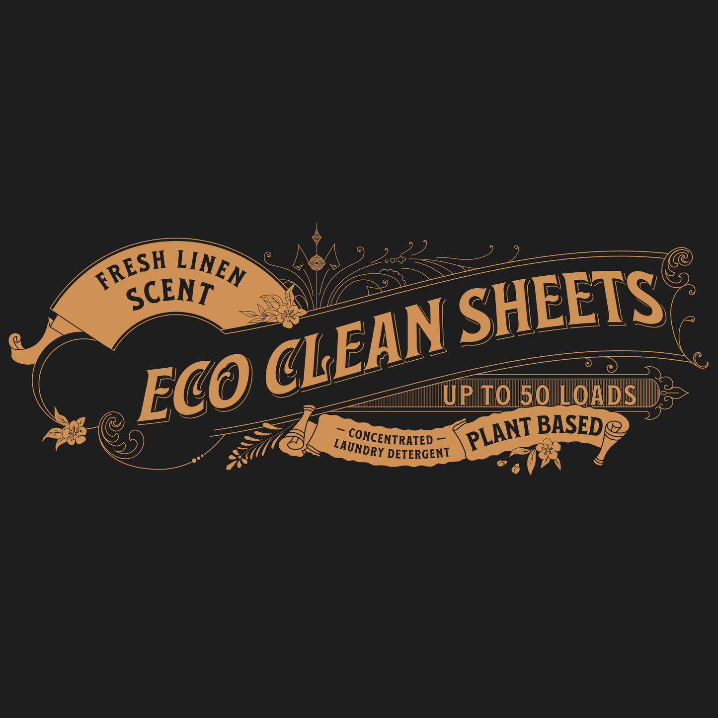 Eco Clean Sheets - Concentrated Laundry Detergent -100 Loads