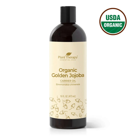 Organic Golden Jojoba Carrier Oil 16 oz