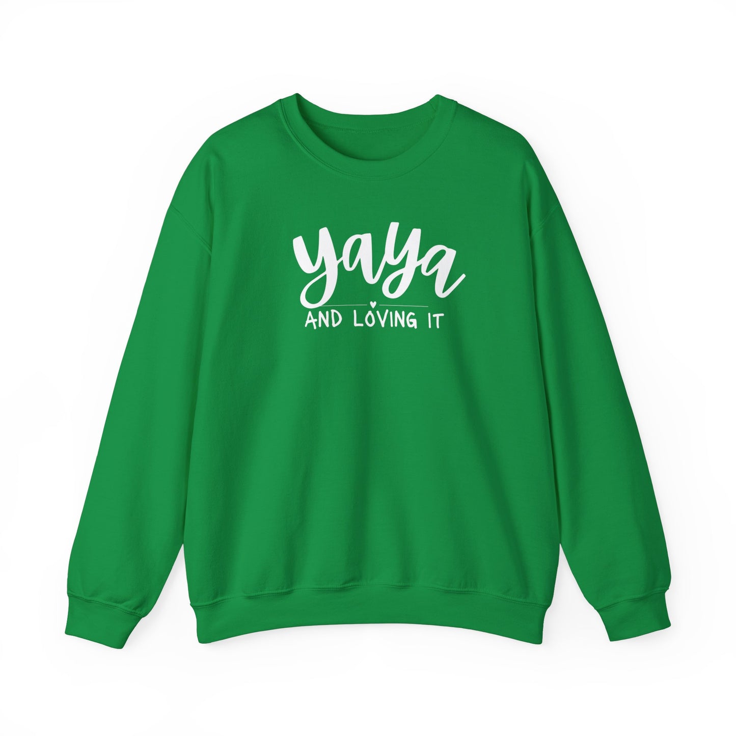 Yaya and Loving it Unisex Heavy Blend™ Crewneck Sweatshirt