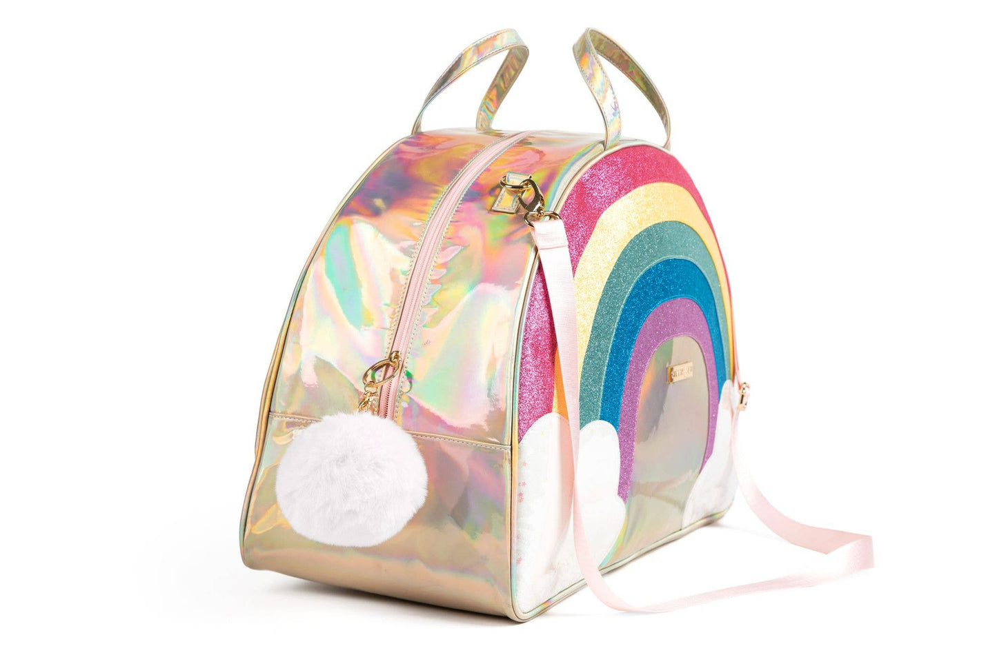 Unicorn Rainbow Overnight Bag  & Cosmetic Bag