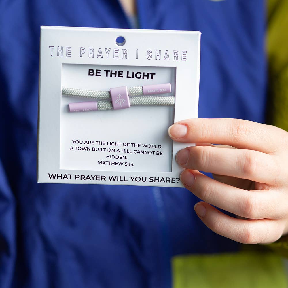 Matthew 5:14 Sharable Prayer Bracelet-Be the Light