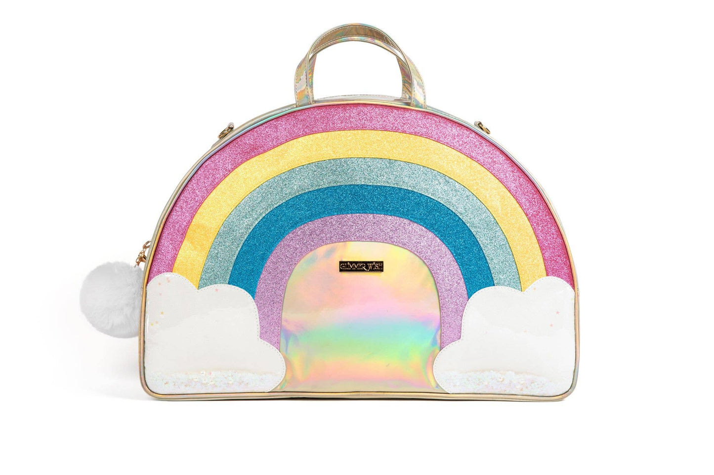 Unicorn Rainbow Overnight Bag  & Cosmetic Bag