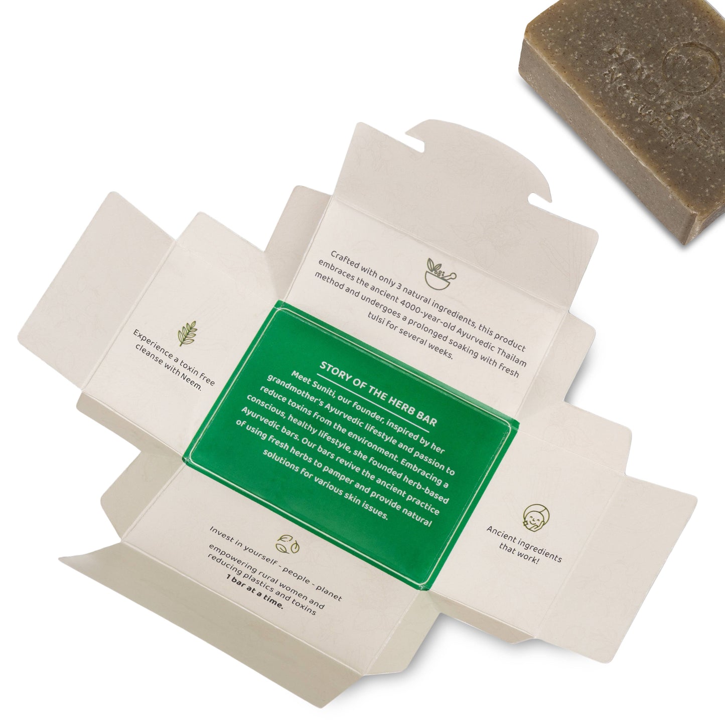 Neem Cleansing & Exfoliate Face & Body Bar