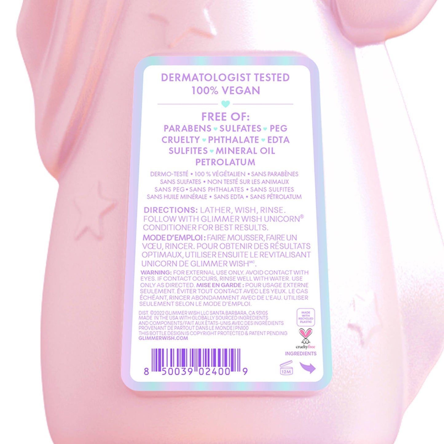 Unicorn Kids Shampoo | Paraben & Sulfate Free