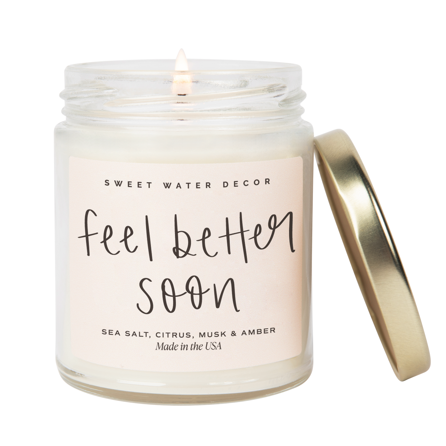 Feel Better Soon 9 oz Soy Candle - Home Decor & Gifts