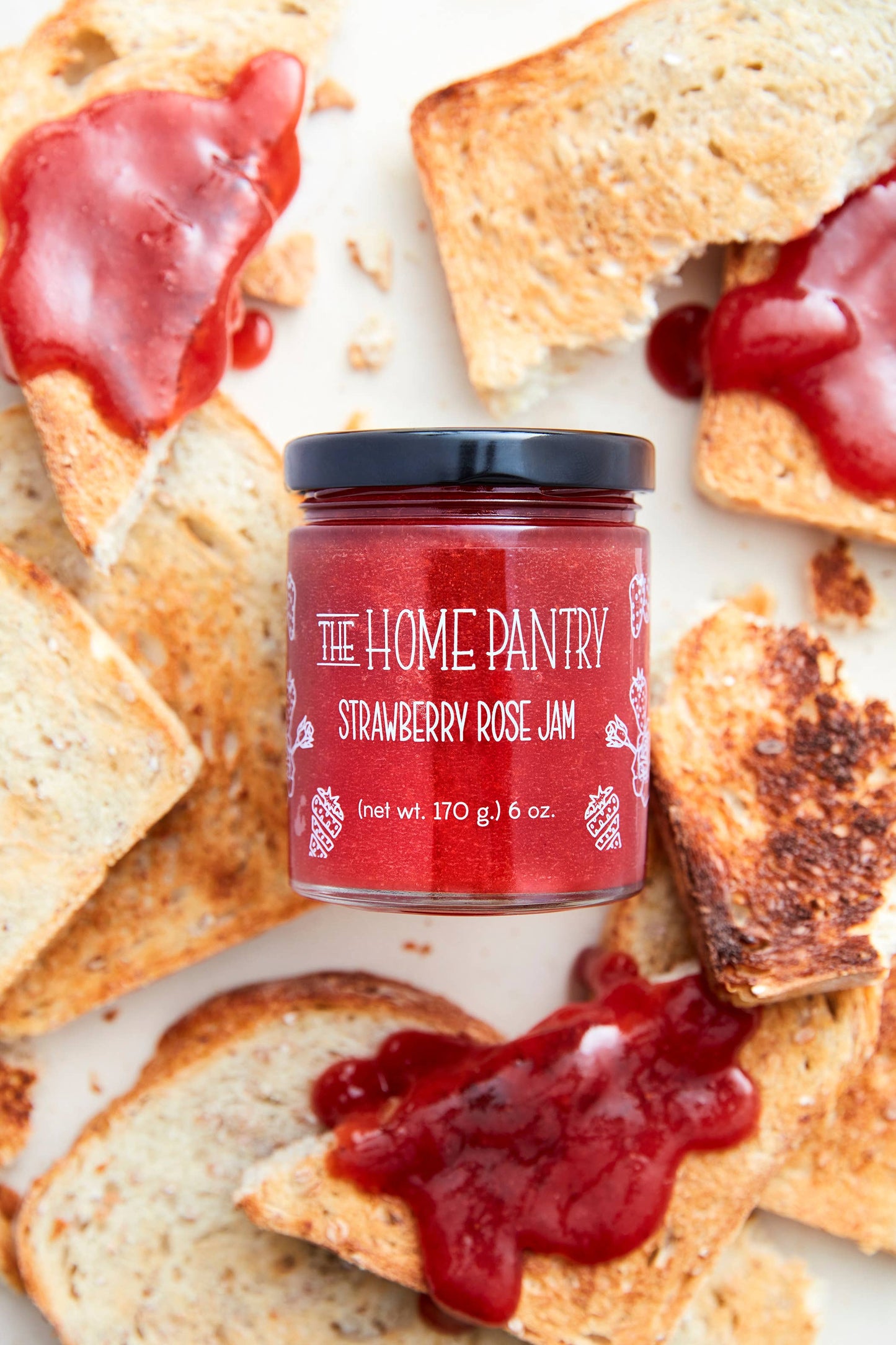 Strawberry Rose Jam