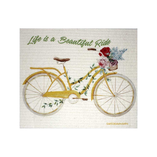 Swedish Dishcloth Beautiful Life Bike