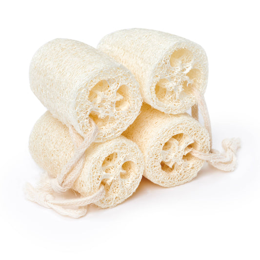 Natural Loofah Exfoliating Slices (Plastic Free, Unpackaged)