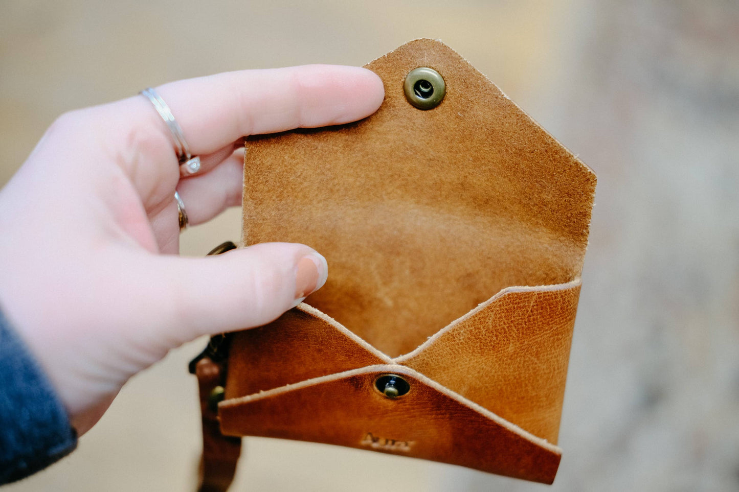 Mini Wristlet Card Wallet