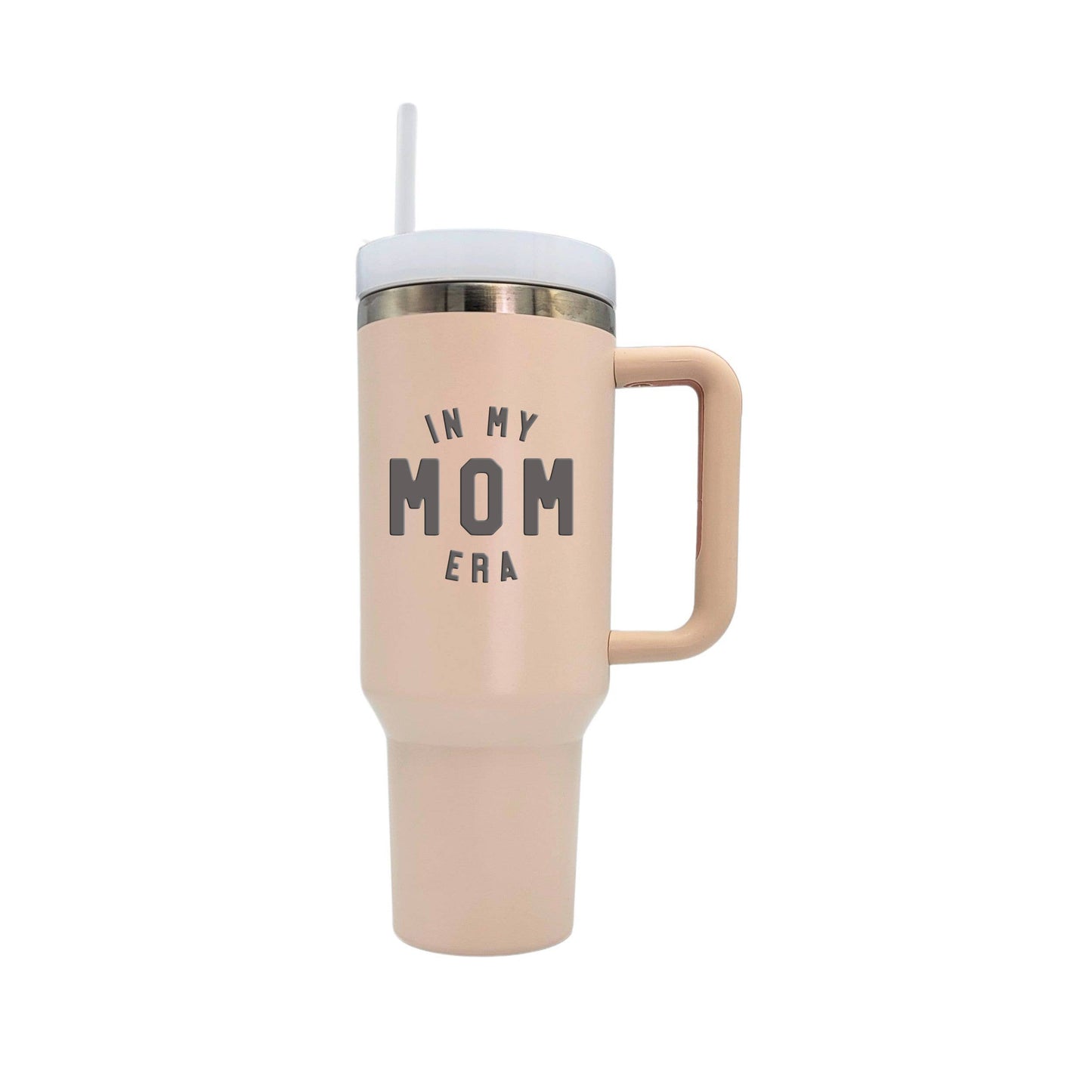 40 Oz. In My Mom Era  - Engraved Handled Mug