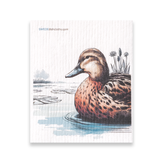 Swedish Dishcloth Mottled Duck