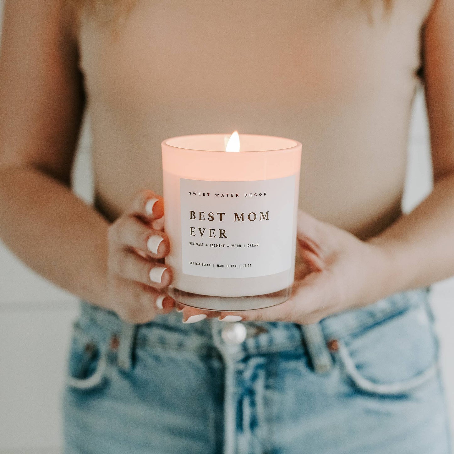 Best Mom Ever! 11 oz Soy Candle - Home Decor & Gifts