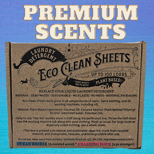 Laundry Detergent Sheets PREMIUM SCENTS | 100 Loads Retail