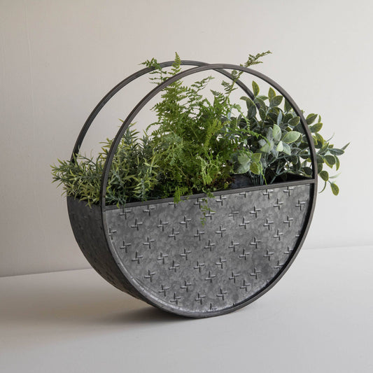 Logan Wall Planter Round