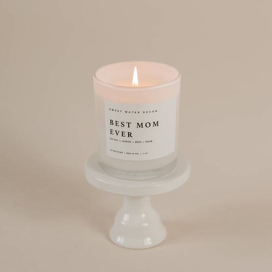 Best Mom Ever! 11 oz Soy Candle - Home Decor & Gifts