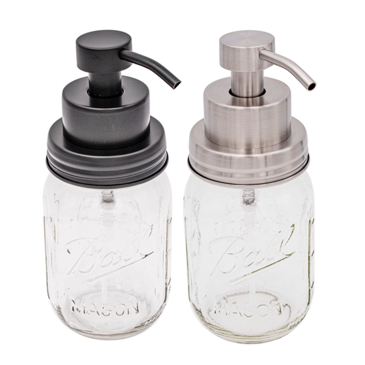 Foaming Soap Pump Dispensers for Regular Mouth Mason Jars