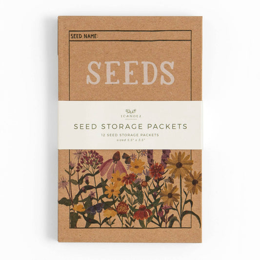 Flower Seed Storage Packets